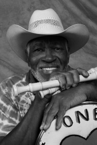 Clay Adams with recorder